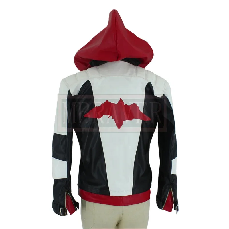lili 123Arkham Knight Red Hood Jason Todd Cospaly Uniform Outfit Costume Halloween Christmas Custom Made Any Size