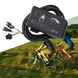 Electric Bicycle 24V/36V/48V 810 LED Speed Control Instrument Power Display Controller Plastic Panel Bicycle Supplies