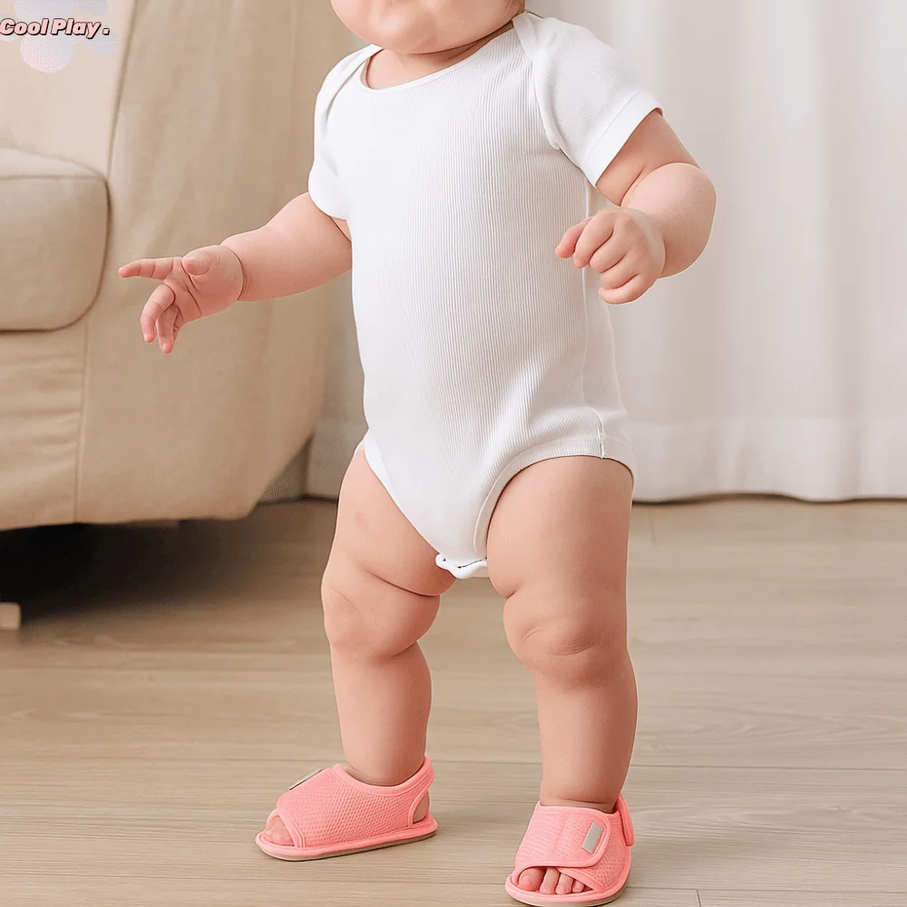 

Baby Boy Rubber Sole Baby Sandals Breathable Multiple Colors Summer Sandals Soft Sole Lightweight Anti-Slip Sandals Infant