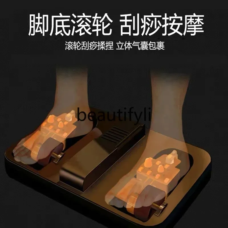 SL type guide rail luxury massage chair automatic manipulator space capsule household multi-functional massager