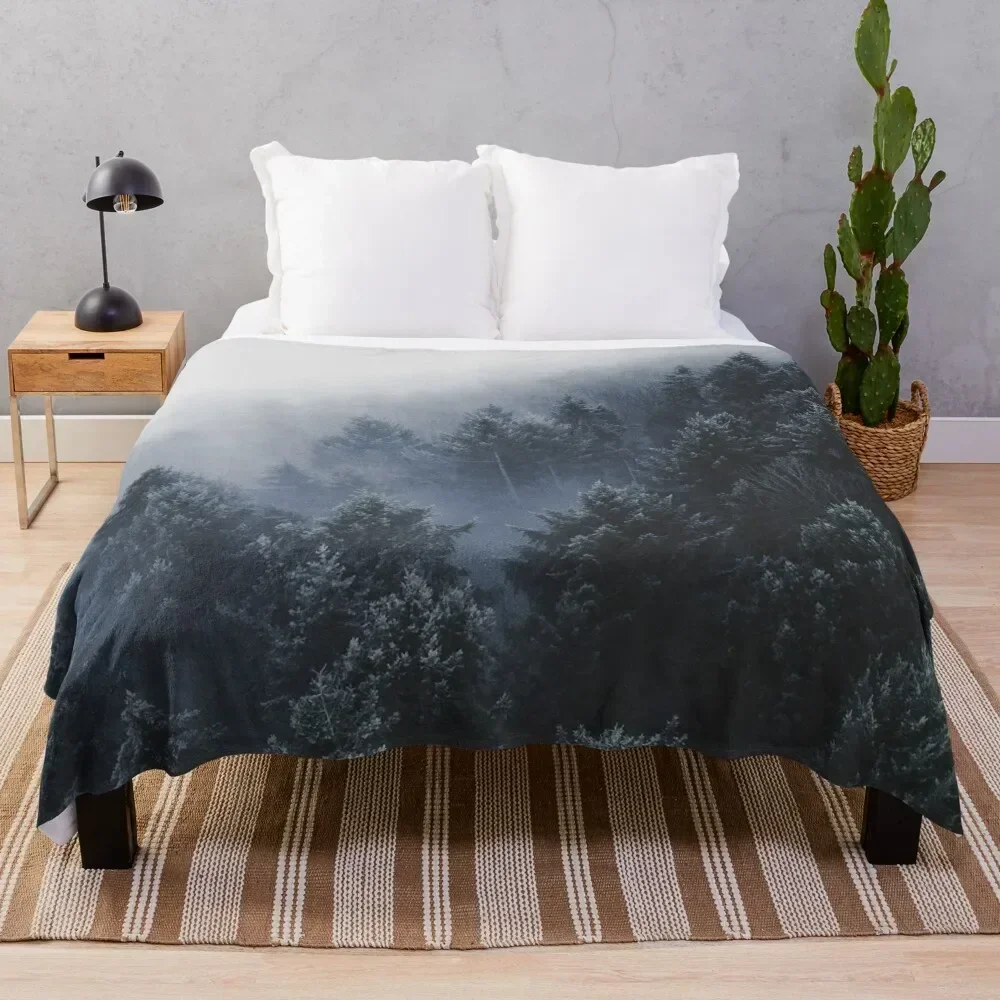 

mist of the morning Throw Blanket Furrys warm winter Blankets For Baby Blankets