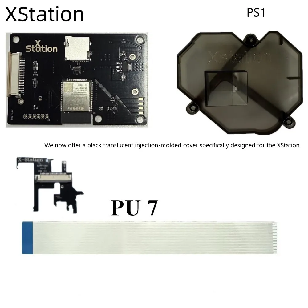 XStation Optical Discdrive Emulator PS1 Game Console ODE XSTATION PICOSTATION For PlayStation PSone PS2 PS3 PS4 Modular Chip image 3