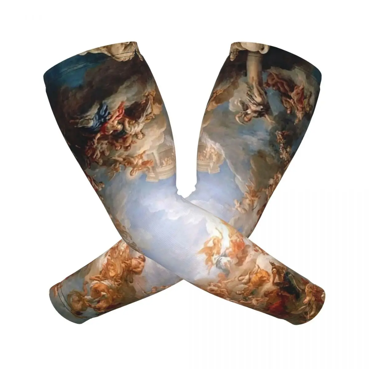 أكمام أذرع من عصر النهضة المبكر للرجال والنساء للحماية من أشعة الشمس فوق البنفسجية وتغطية الوشم الرياضية والتبريد وركوب الدراجات #2