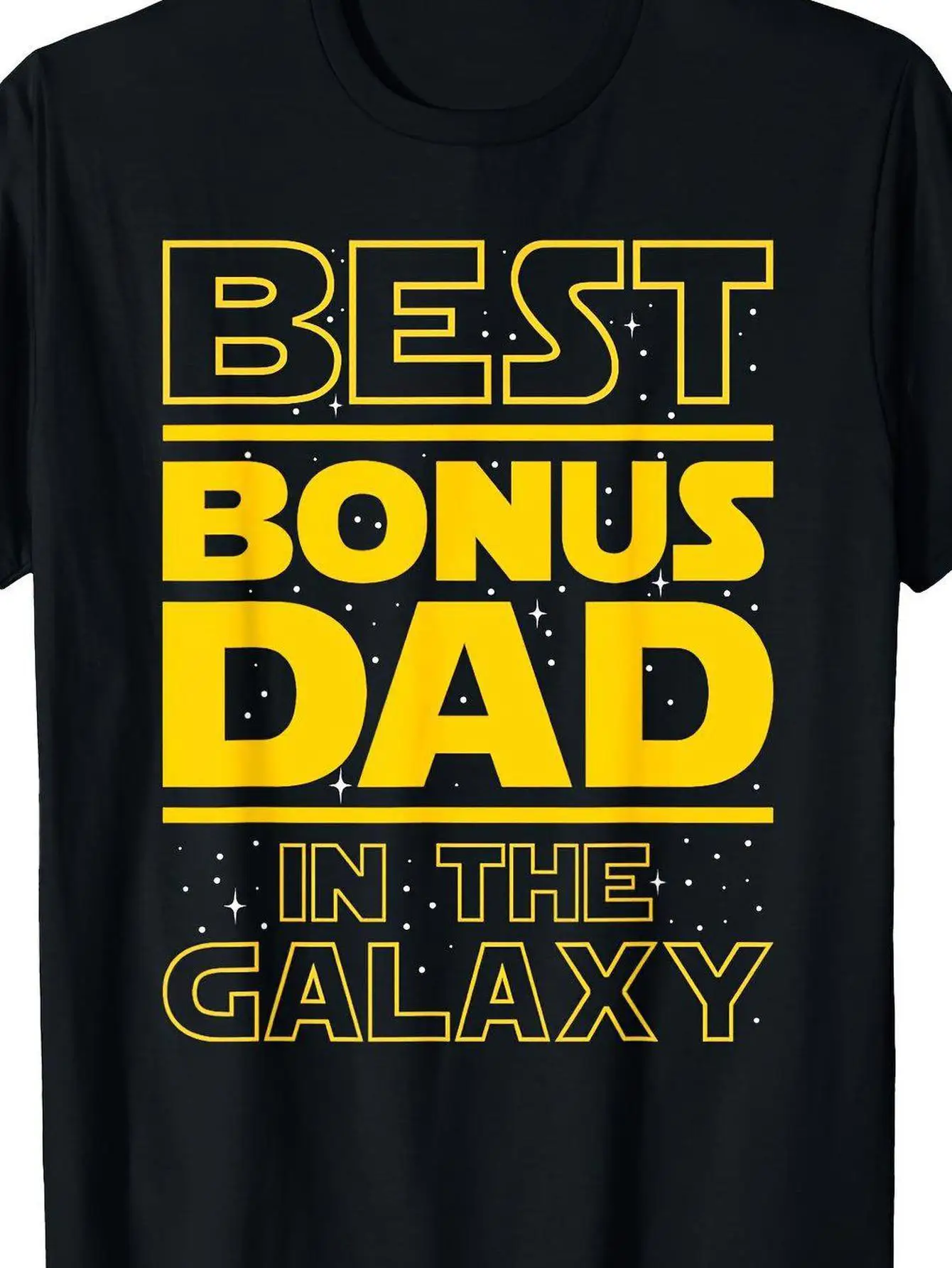 Galaxy - تي شيرت قطني للأب والأجداد، تي شيرت كاجوال بأكمام قصيرة بأنماط هندسية، هدية مثالية