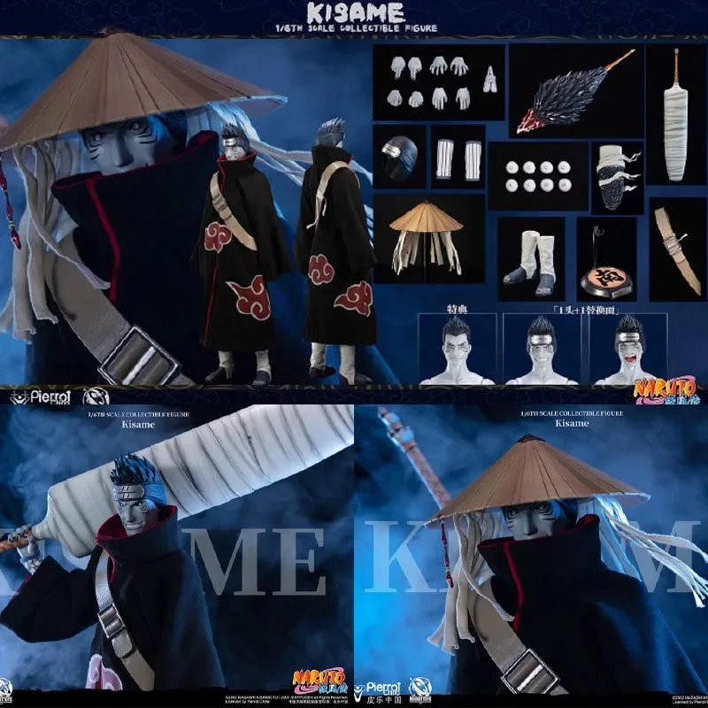 

Genuine NARUTO Hoshigaki Kisame 1/6 Action Figures Original Rocket Toys ROC-007 Collectible Model Doll Statuette Ornament Gifts