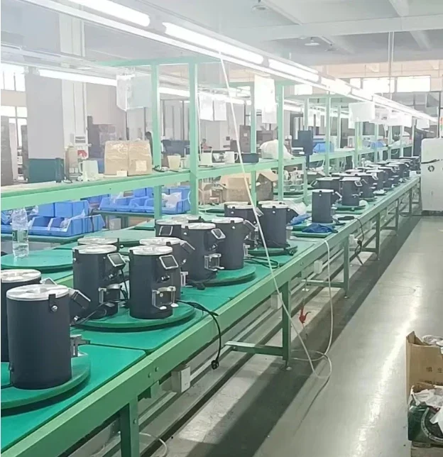 مطحنة القهوة الإيطالية الذكية عالية الجودة، خلاط سطح المكتب، مطحنة حبوب القهوة مناسبة للأعمال