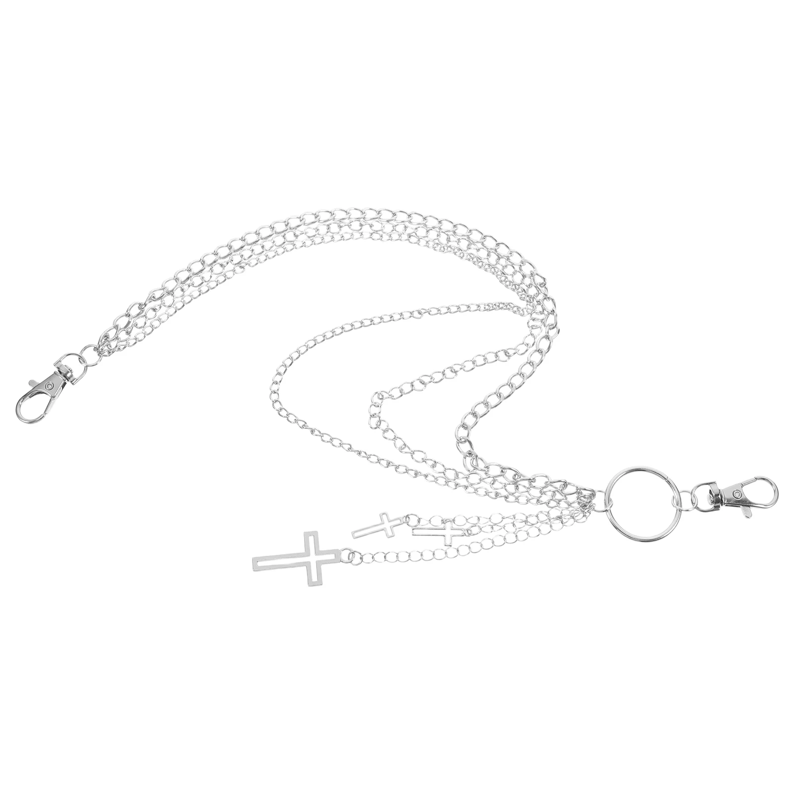 

Disco Waist Chain Belly Chains Cross Body Zinc Alloy Belt Adjustable Length Durable Material Fashion Versatility Double Layer