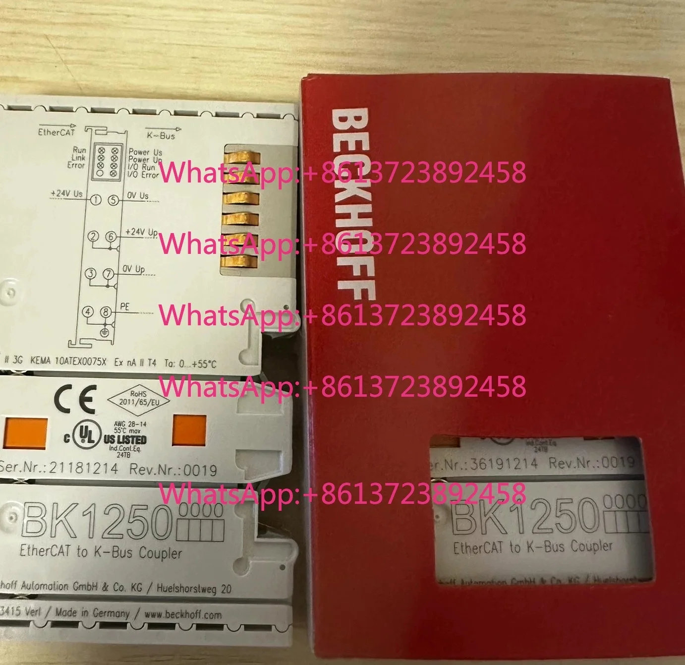 Beckhoff module BK1250 is brand new and original.
