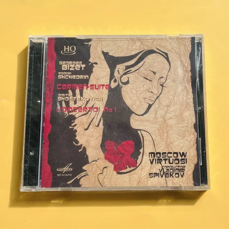 Le célèbre album de Bizet, Knock on Carmen, interprété par Spivakov, est disponible en CD pour les passionnés de musique classique.