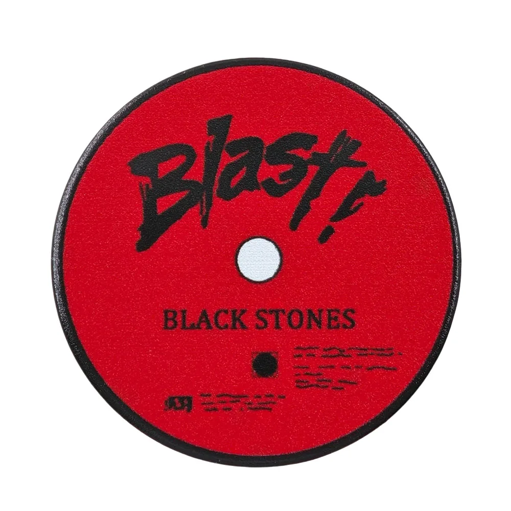 Anime NANA Brosche Black Stones BLAST Logo Metall-Abzeichen Rote Vinyl-Schallplatte Emaille-Pin Punk-Fan-Geschenk – Detail 1