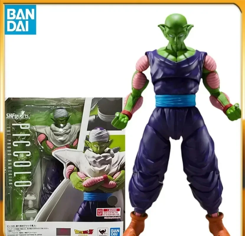 

In Stock Bandai S.H.Figuarts Shf Piccolo 2.0 Reprint Prideful Namekian Dragon Ball Z in Stock Anime Action Figures Model Toys