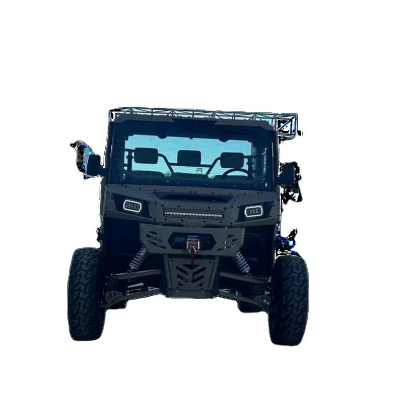 60KW مزرعة ATV CVT المطر المقصورة فائدة ATV البنزين 4x4 1000cc UTV 2 مقعد 6 مقاعد مع التدفئة