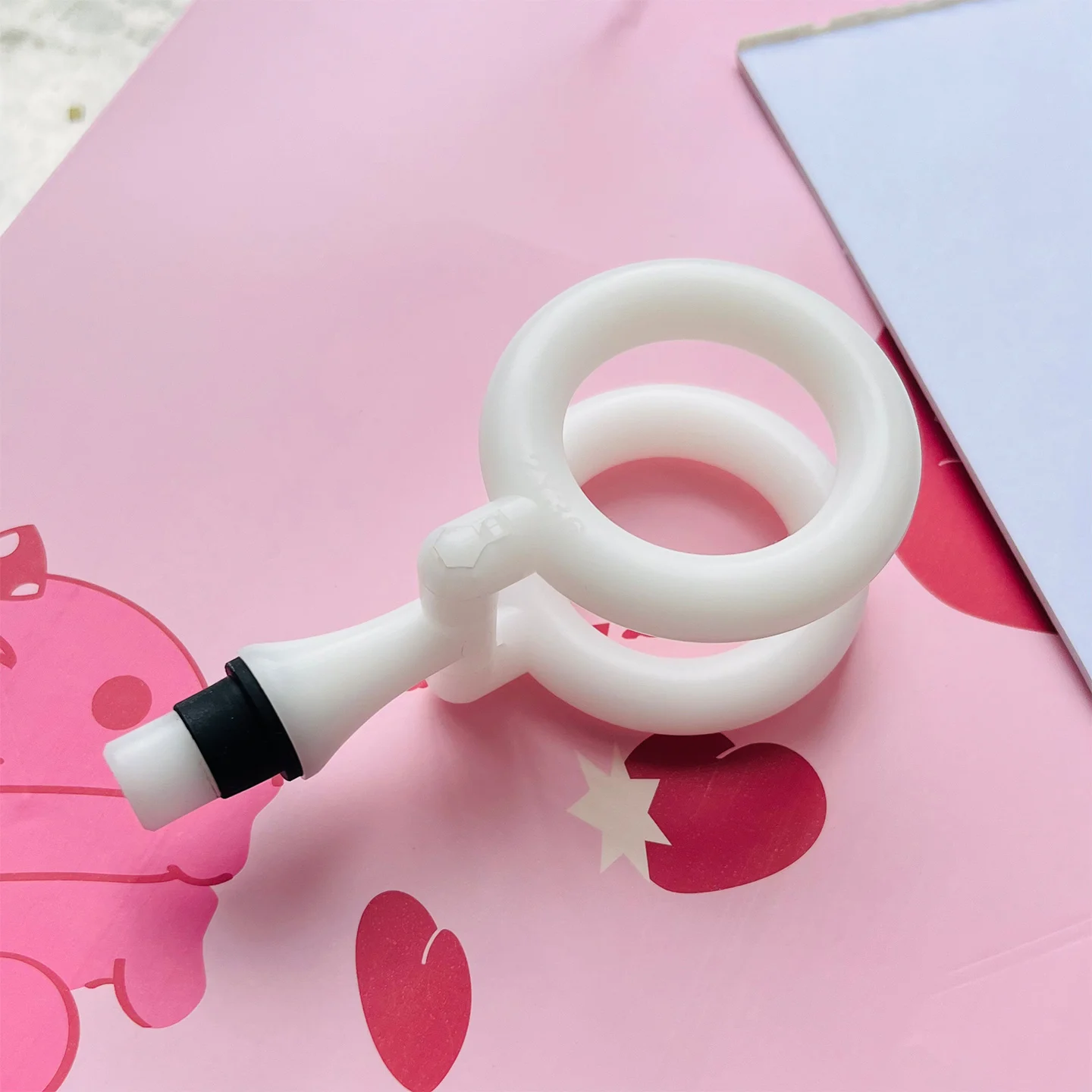 الرجال تهتز الاستمناء تدليك بندقية رئيس المرفقات البلاستيكية الصلبة الكبار المنتجات الجنسية الذكور لعبة الجنس فآسيا بندقية للقضيب #5