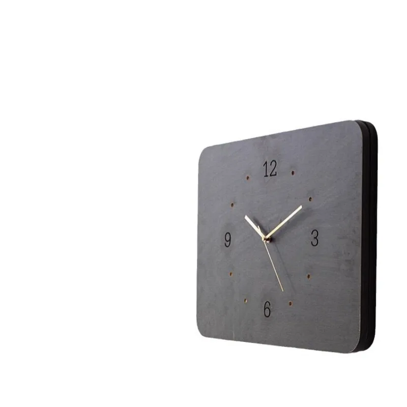 

Nordic minimalist clocks and watches, meter boxes cover decorative paintings