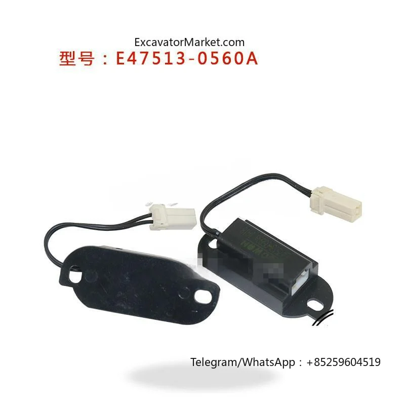 High Quality For excavator parts SDLG LG665/LG685 excavator cab sensor air conditioner temperature sensor E47513-0560A quality