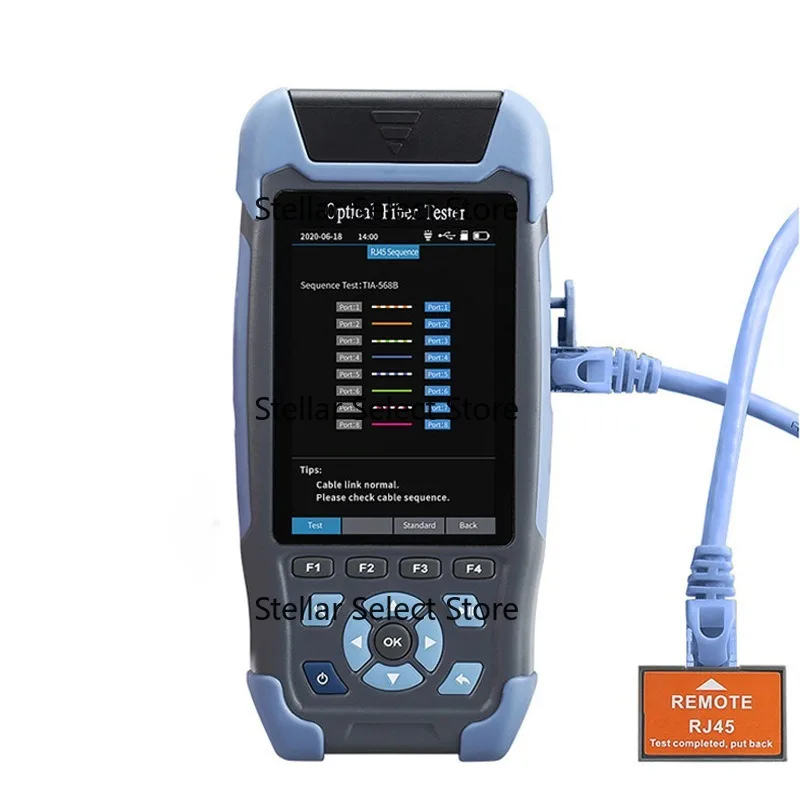 NK3200D Optical Time Domain Reflectometer OTDR Fiber Tester Breakpoint Fault Detector FTTH Network Maintenance Tool