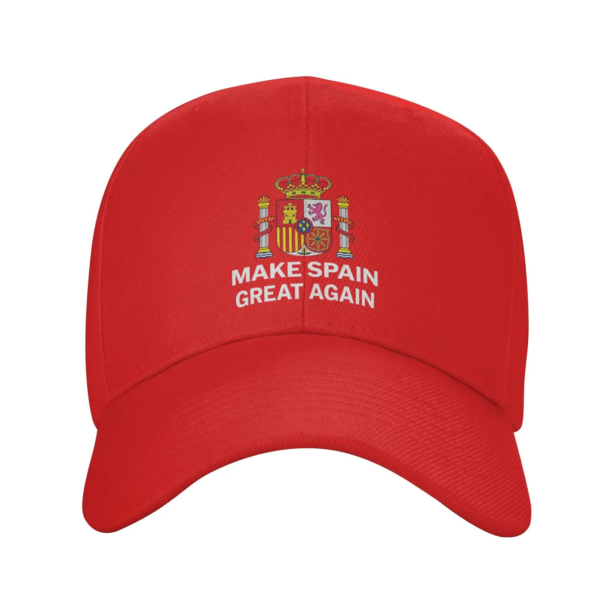 Espana Make Spain Great Again Casual Baseball Cap Spring  Trucker Hat Kpop Rock Hip Hop Hats Couple Women Stylish Baseball Caps