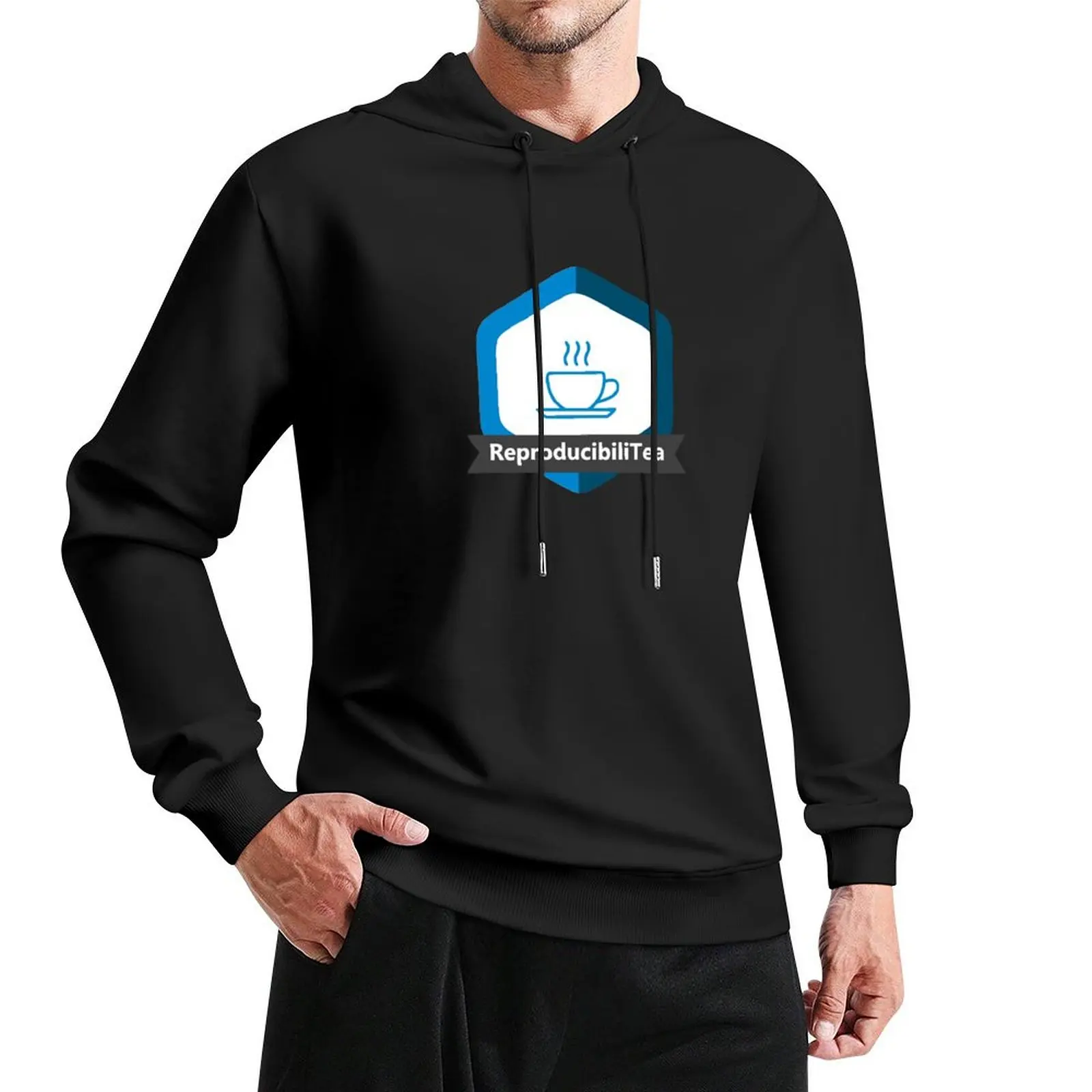 

ReproducibiliTea logo Pullover Hoodie autumn clothes streetwear men autumn jacket men winter clothes designer hoodies