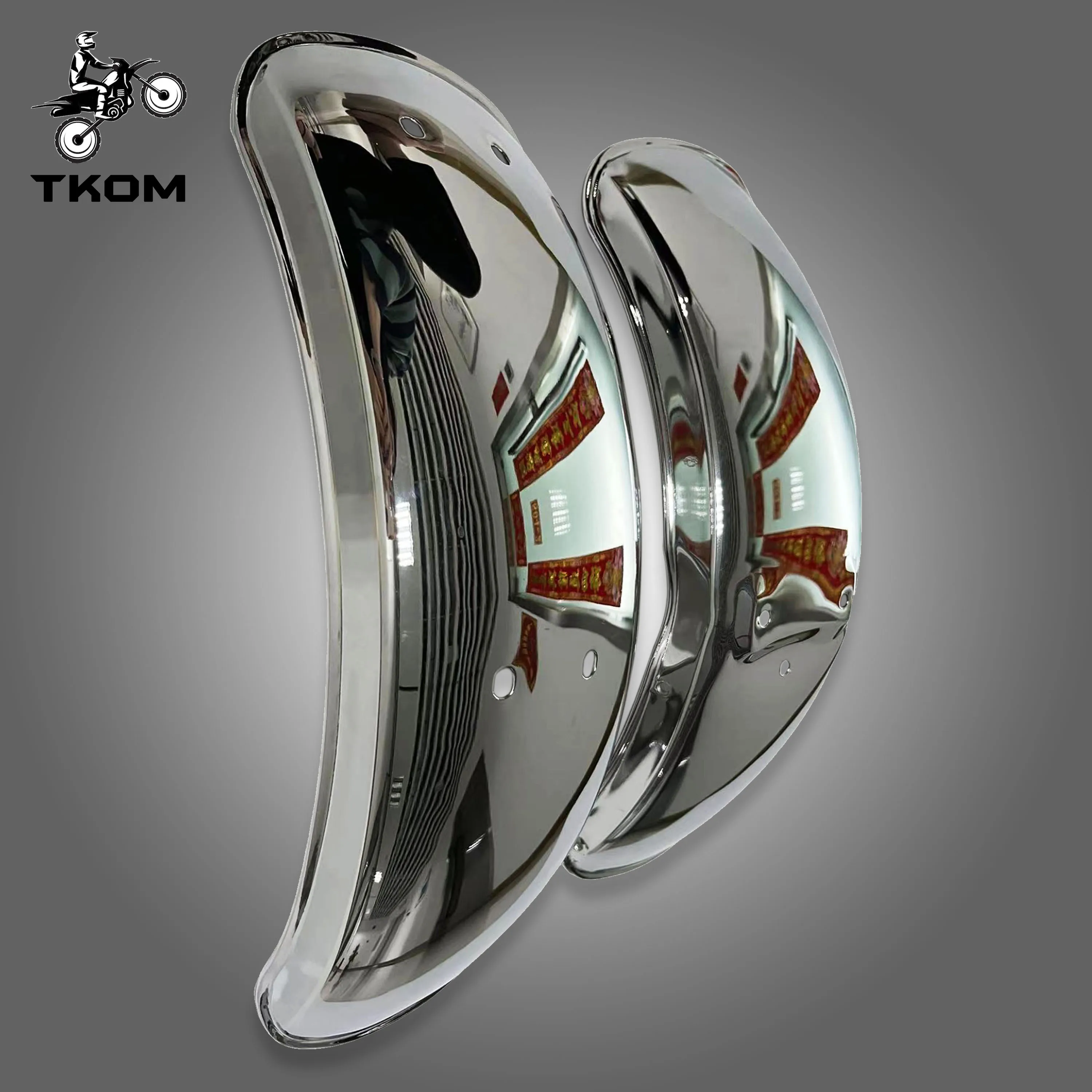 

Комплект передних крыльев DAX ct70, репродукция, хромированное крыло мотоцикла, переднее и заднее для деталей CT70 DAX MINI TRAIL