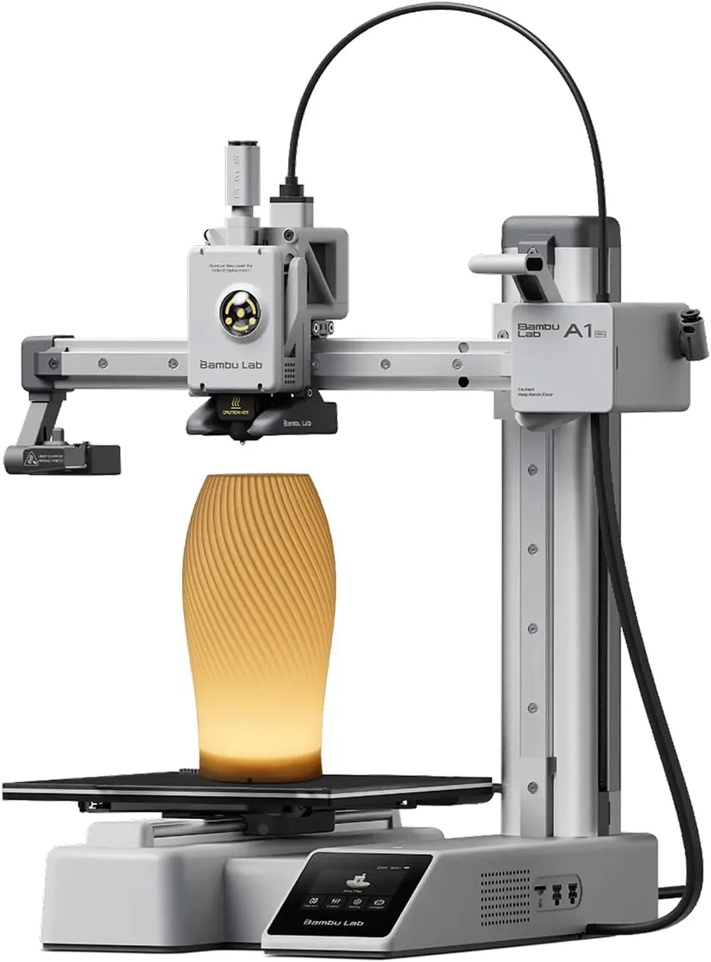 US StockBambu Lab A1 mini 3D Printer + LED Lamp Kit, Set Up in 20 Mins, High Speed & Precision, Full-Auto Calibration & Active F