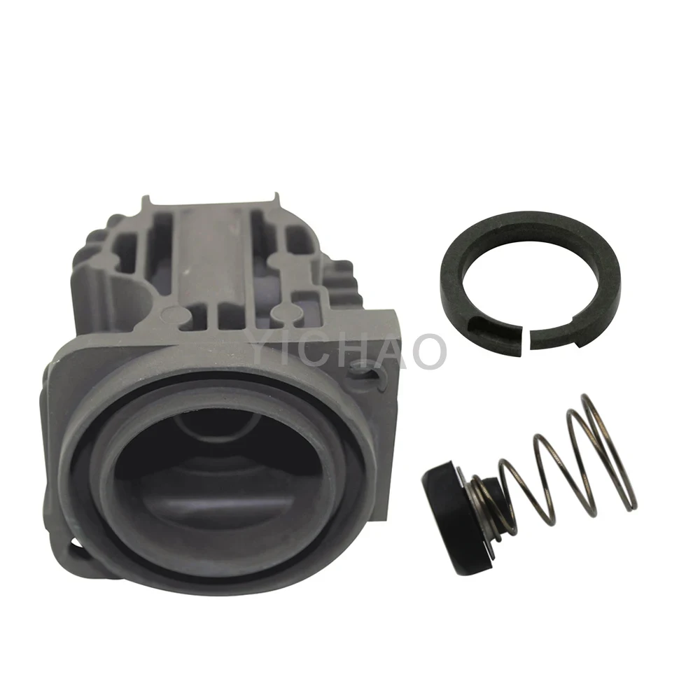 Głowica cylindra pompy sprężarki powietrza + pierścień tłokowy + sprężyna do Audi A6 C6 Q7 VW Touareg Porsche Cayenne 4L0698007A 4L0698007B — zdjęcie 2
