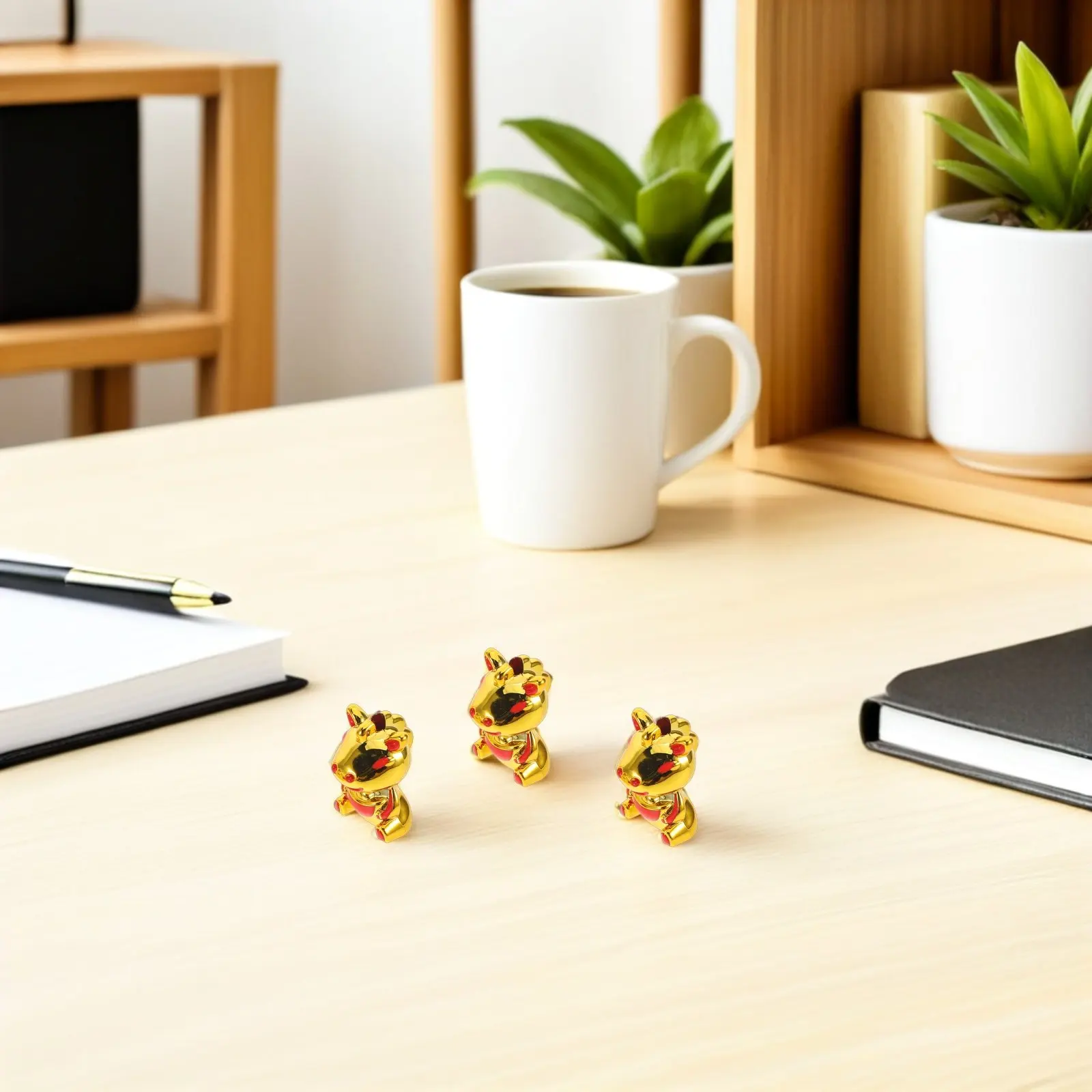 

10Pcs Horse Bag Charm Small Horse Pendant for Jewelry Making Chinese New Year Hanging Ornament Zodiac Animal Craft Accessories