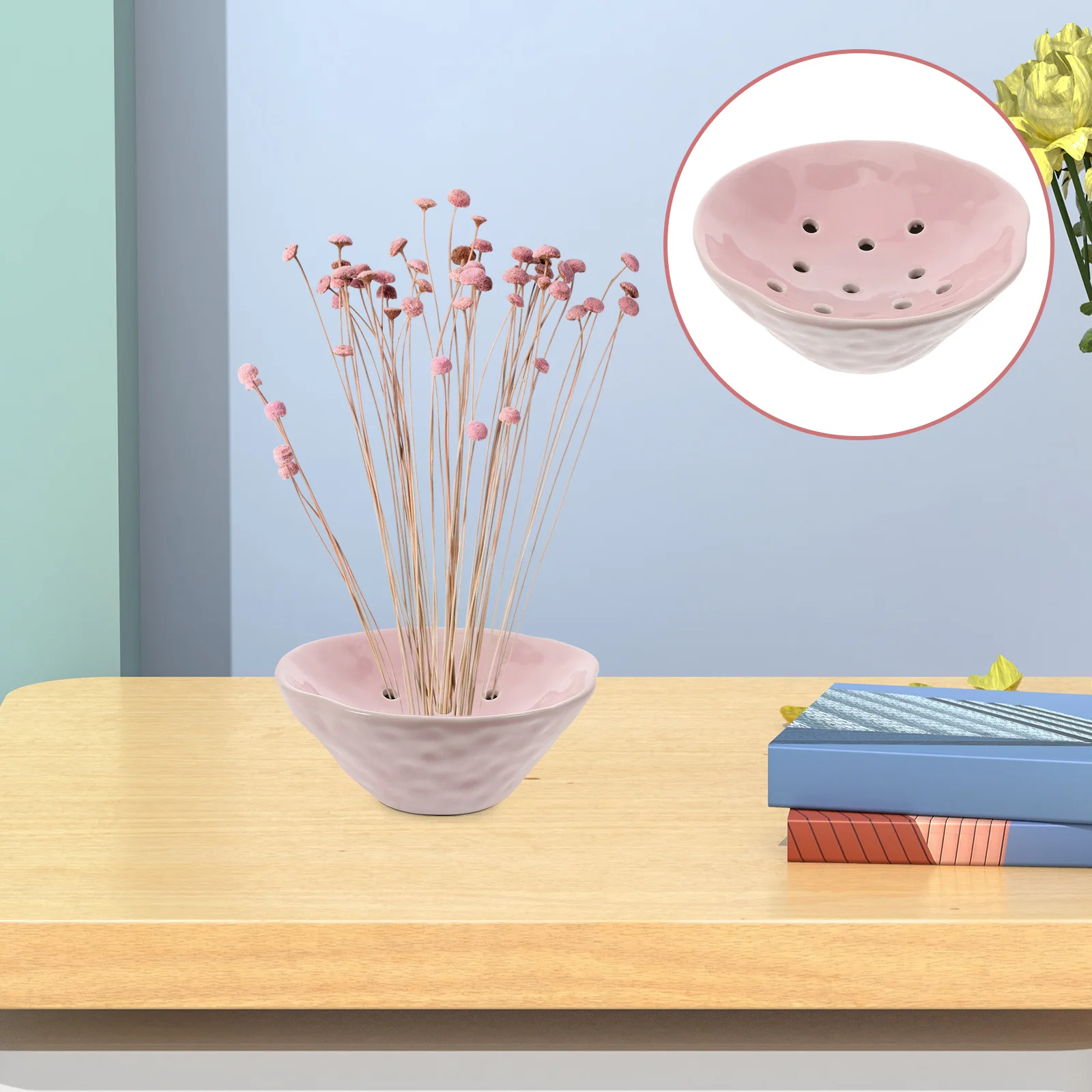 

Small Ceramic Lotus Pod Flower Vase Modern Decorative Tabletop Container Ideal for Zen Home Decor Flower Arrangements