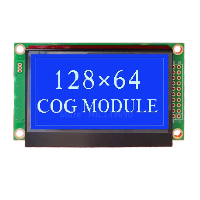 2.4 Inch 3.3V ST7565 Chip Display 128X64 12864 LCD Module TG12864ZJ 8080 Parallel SPI Serial Port PI Access Control System ETC