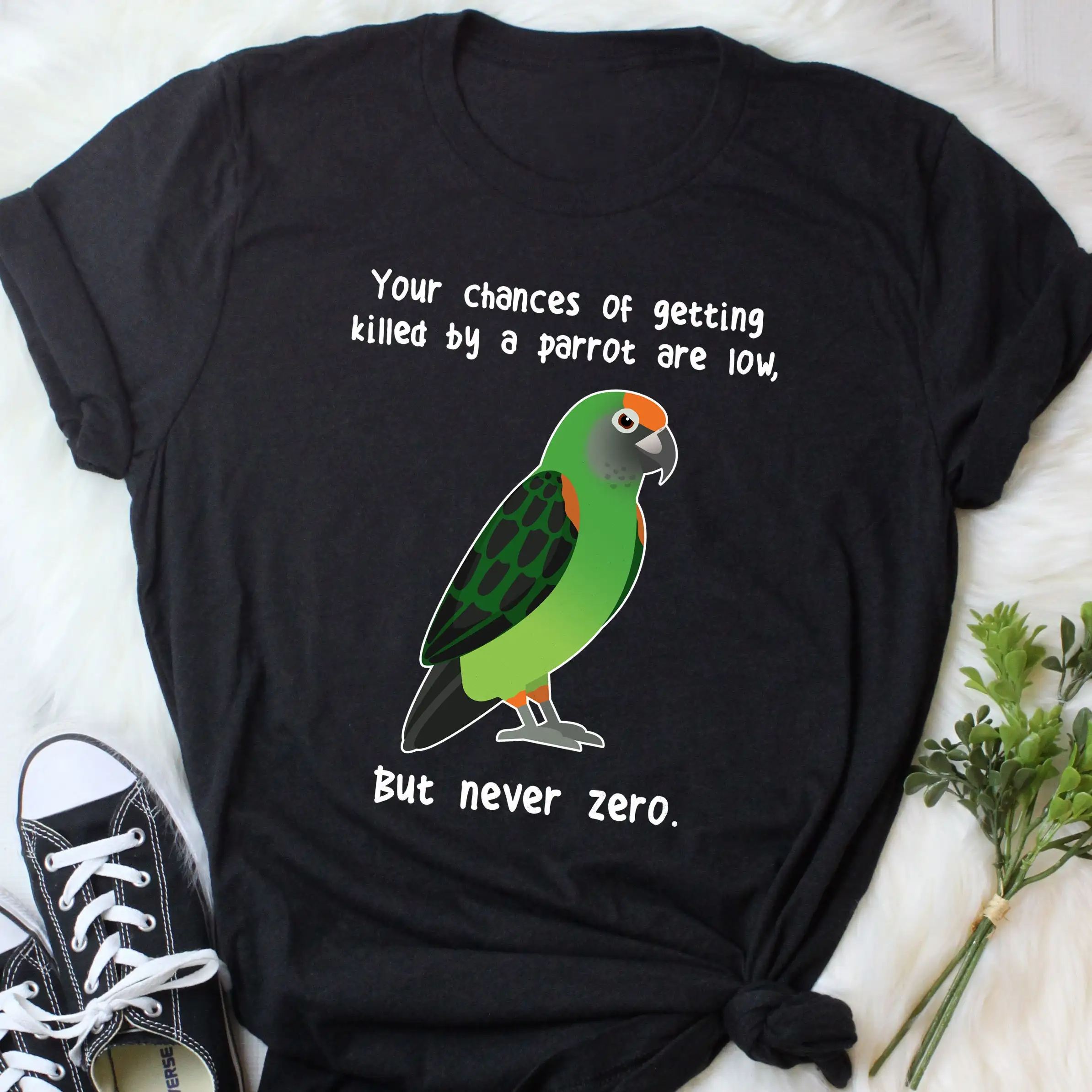 Jardine'S Parrot T Shirt Funny Lover Cute Pet Bird Jardine Mom Dad Top African Poicephalus