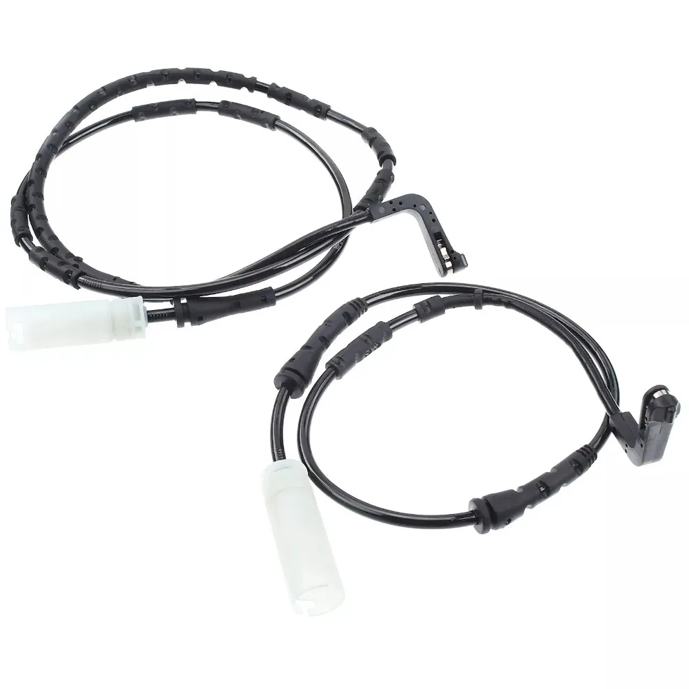 BMW 1シリーズ E81 E82 E87 E88 & 3シリーズ E90 E91 E92 E93用 フロントリアブレーキパッドセンサー 34356762252 34356762253 (自動車部品)