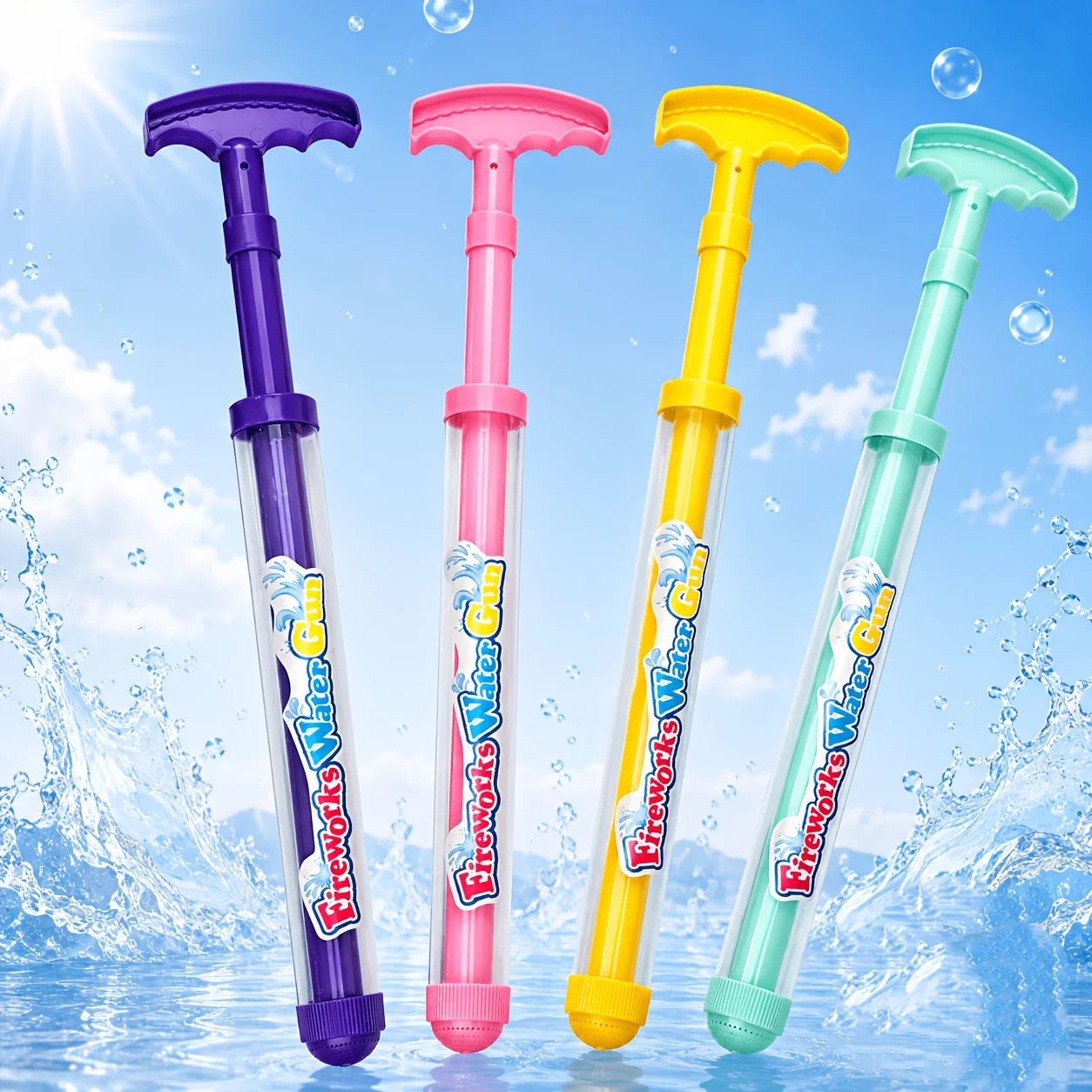 

4pcs Party Games and Event Equipment, Water Jet Fireworks Sprayer, 2026 New Water Jet Fireworks, Suitable for Party Games