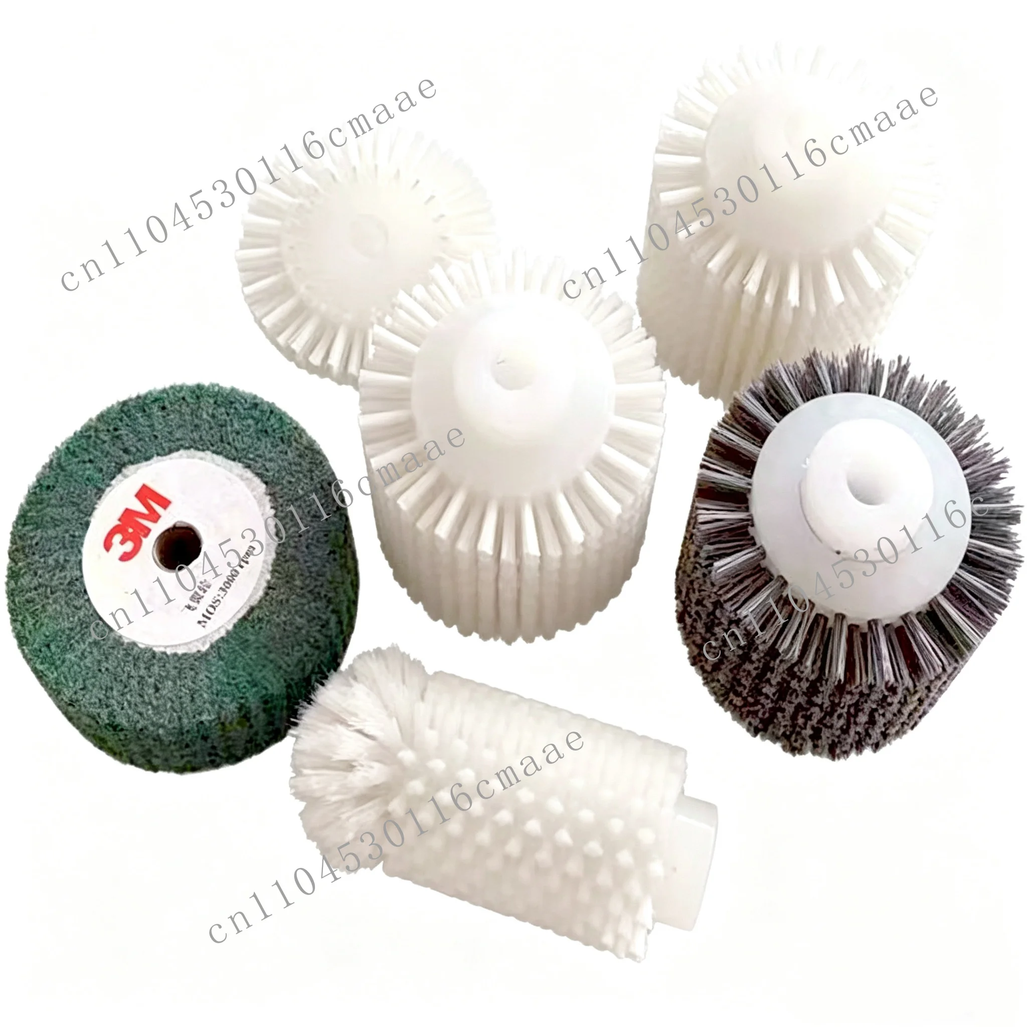 Shoe washer complete brush kit including roller brush, disc brush and grinding wheel for comprehensive shoe cleaning