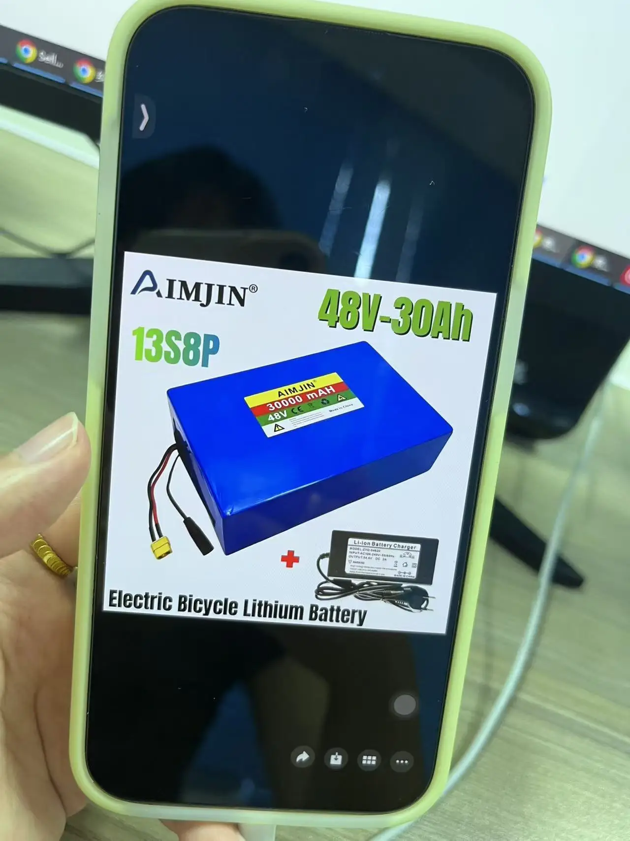 13S8P ~☛large capacity 48V 30Ah lithium battery for electric scooters, mountain bikes 250-800W+54.6V 2A charger