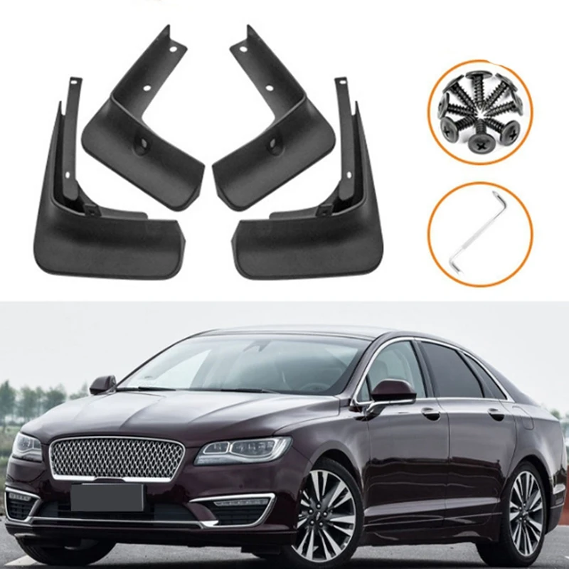 

Car Mudguards For Lincoln MKZ 2017-2022 Fender Mud Guard Flap Splash Flaps Mud Flaps Accessories