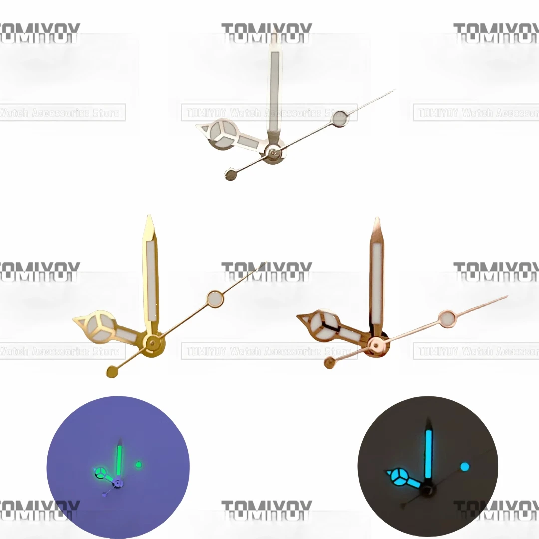 

Watch Modified Accessories Green Ice Blue Luminous Gold Rose Gold Silver Watch Hands Fit For NH35/NH36/4R/7S Movement