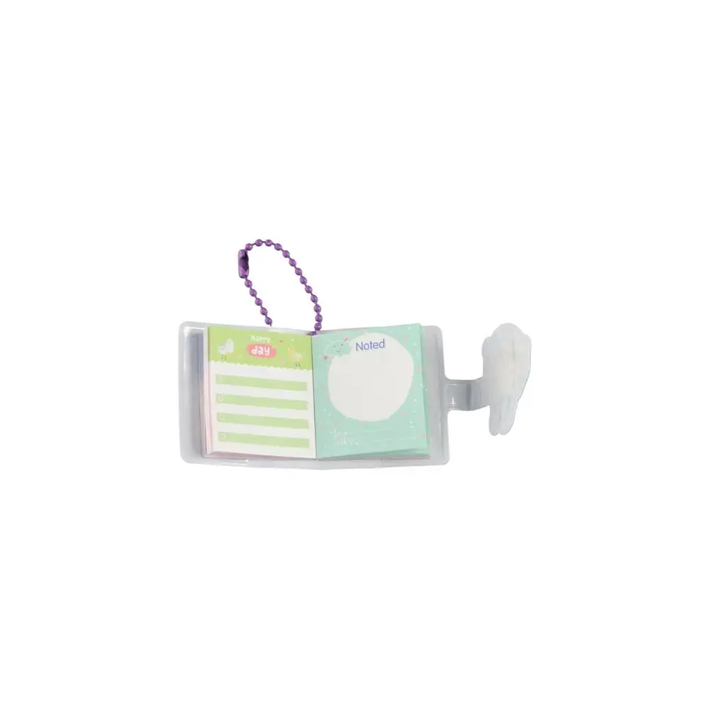 Portable Journals with Keychain Smalll Mini Notebook Pocket Writing Pad Pocket Notepad Portable Mini Stationery