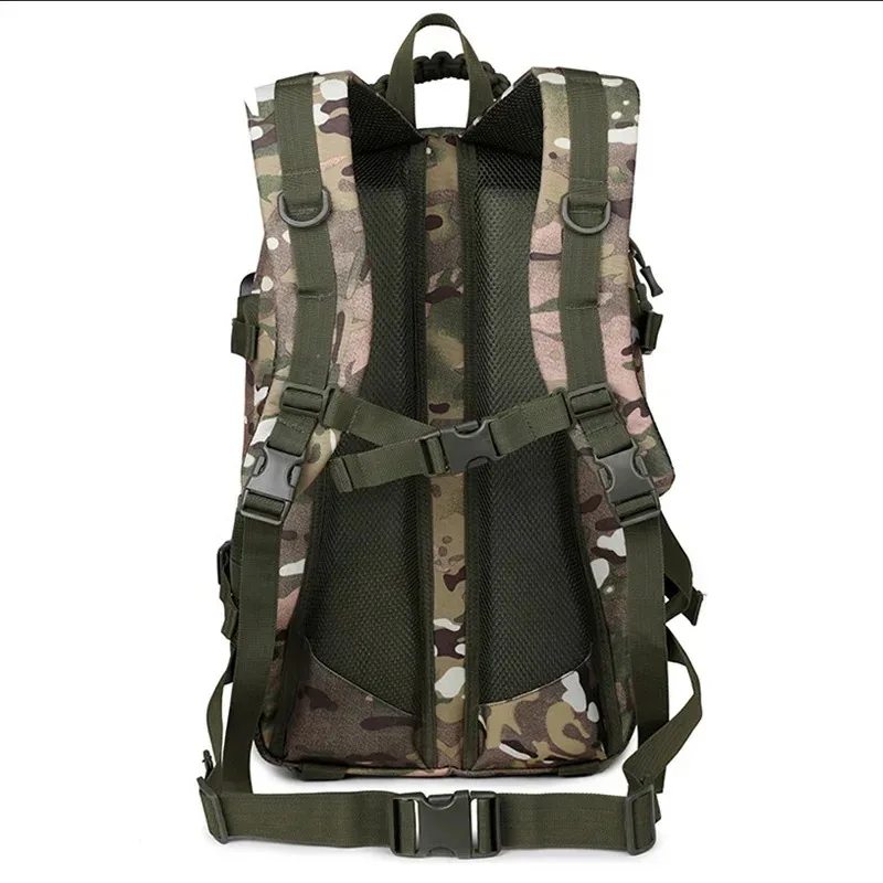 Mochila tática impermeável multifuncional, Trekking Bag, Outdoor Camo Bag, Pesca, Camping, Mochilas de Montanhismo, Novo, 2022, 2024