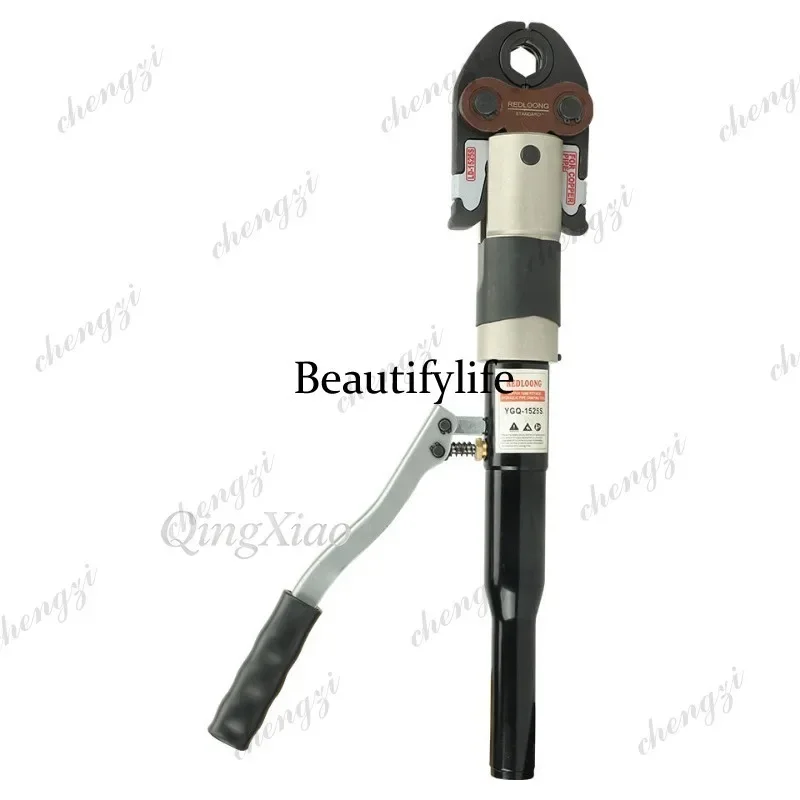 HR  Metal Processing Equipment  Manual Mechanical Pipe Press Tool 360° Rotating Jaw For Stainless Steel PEX Aluminum Plastic
