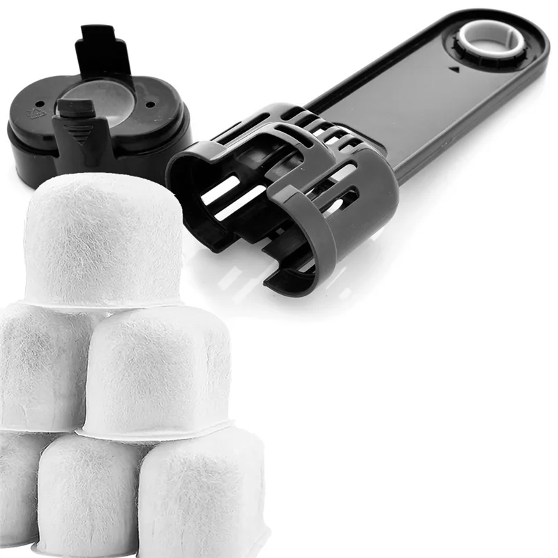 Substituições do filtro de água para máquina Espresso, filtros de carvão, compatíveis para máquinas BWF100, 6 Pack