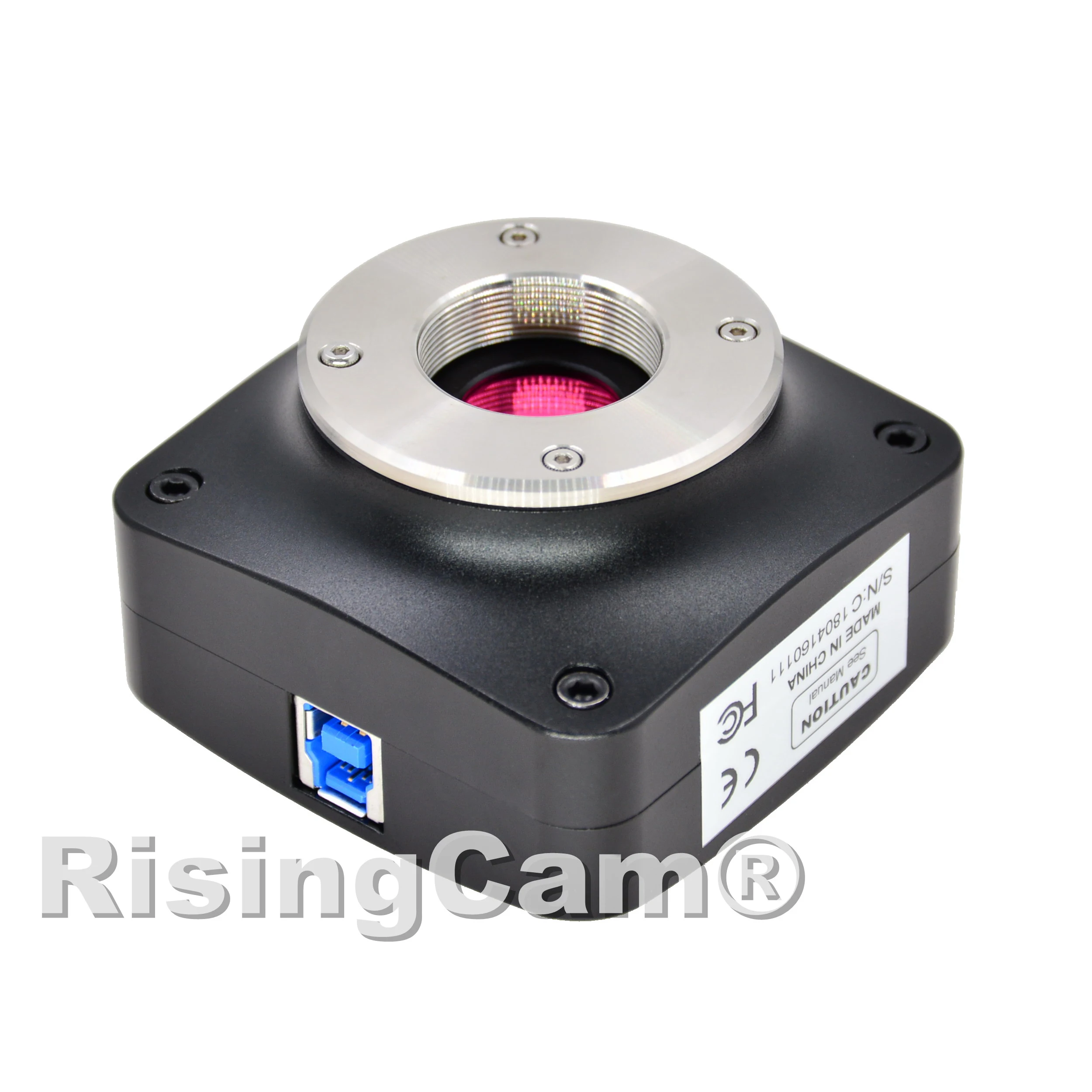 RisingCam High Sensitivity 50fps 5.0MP imx264 sensor USB3.0 Microscope Camera for Darkfield and fluorescent microscope