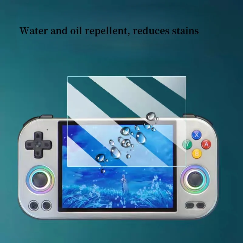 For Anbernic RG477M Tempered Glass Screen Protector Films RG477M Game Console 9H High Definition HD Screen Protectors Film - Image 3