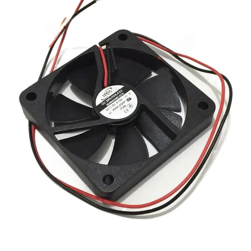 DL ADDA AD0605MB-G70 DC 5 В 0,15 А 60x60x10 мм 2-проводной охлаждающий вентилятор для сервера