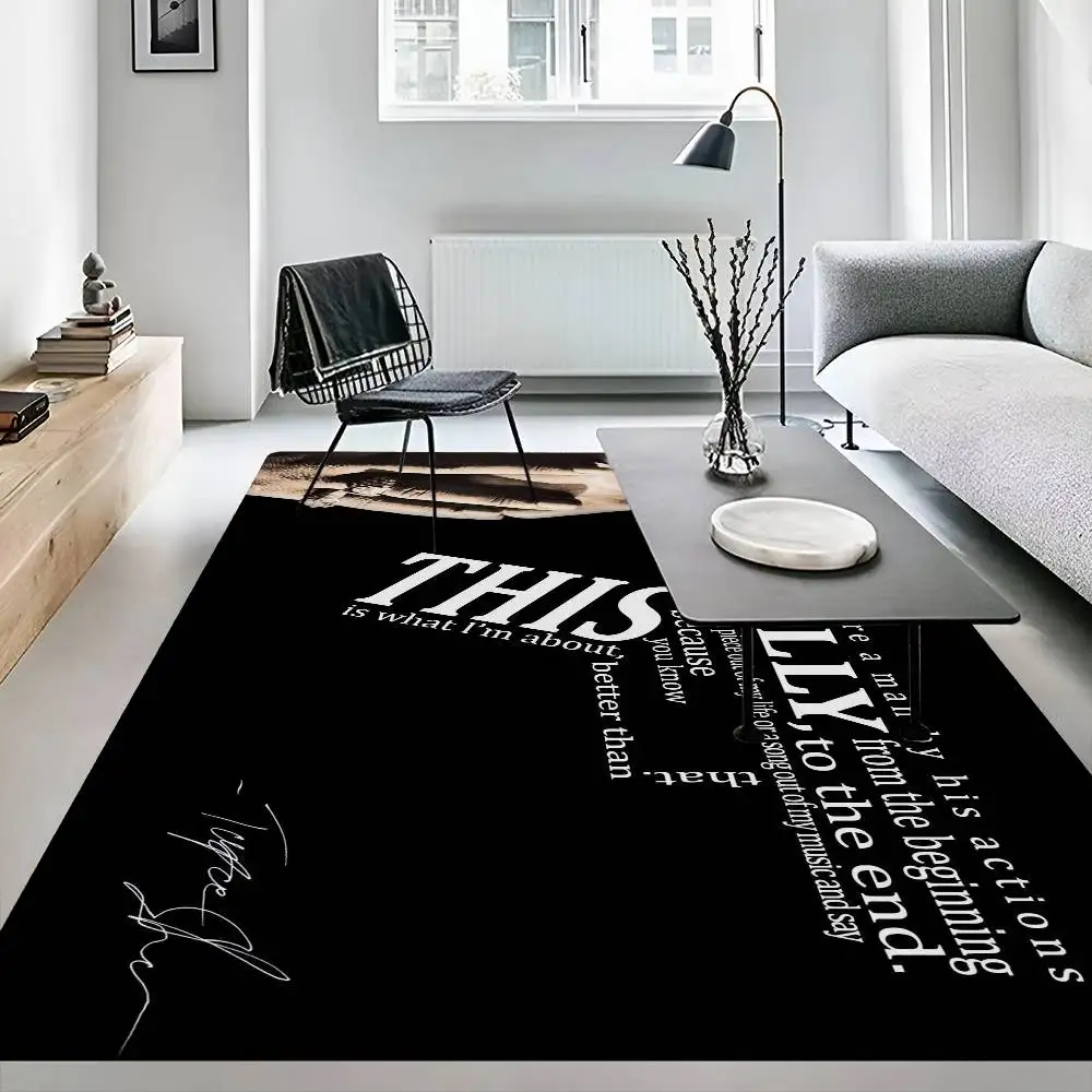 2pac Bathroom Mat Kids Room Bedroom Decoration Balcony Anti-Slip Doormat Living Room Welcome Rug