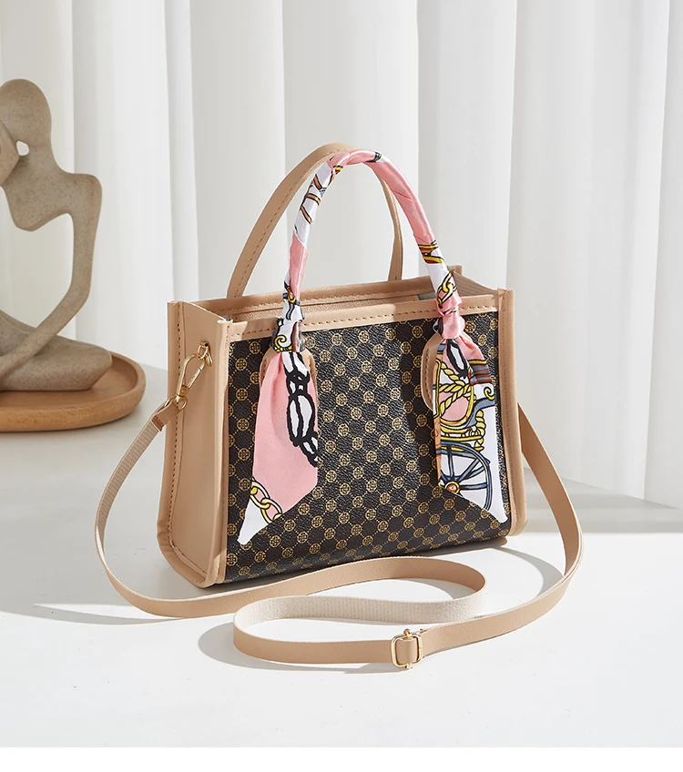 PU-Leder Casual Crossbody-Taschen für Damen Luxus Designer Handtasche Große Kapazität Reise-Schultertasche Sac – Detail 14