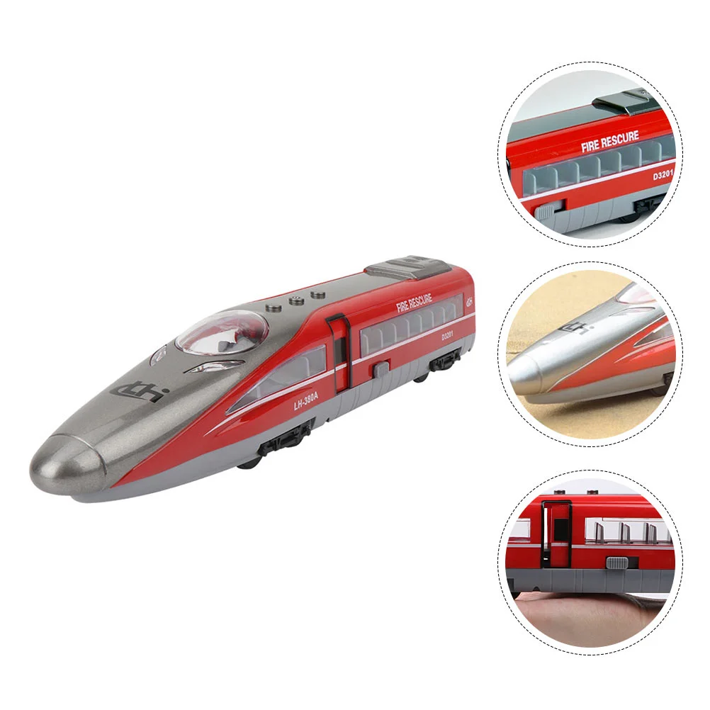 

High Speed Rail Model Toy Children Simulation High-Speed Railway Sound Light Childrens Toys Children’s