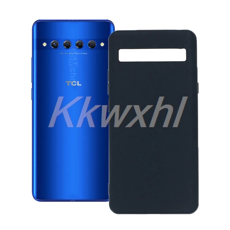 ل TCL 10 Plus 10Plus TCL10Plus T782H 2020 6.47 "الهاتف الذكي الأصلي الغطاء الخلفي الواقي لينة حافظة من البولي يوريثان