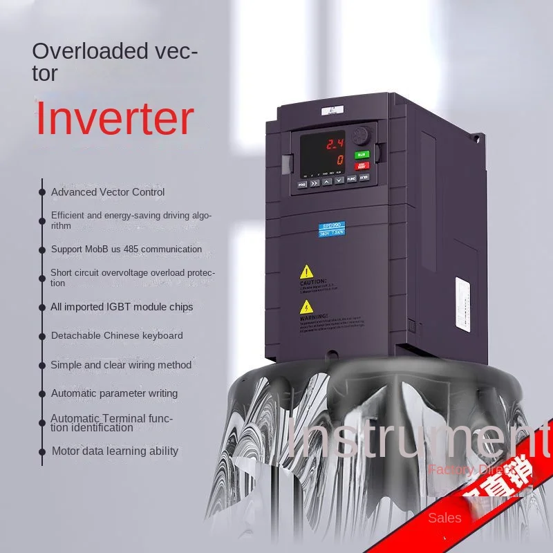 Frequency Converter 2.2/5.5/7.5KW11/15/18.5/22KW/30/37/45/three-phase 380V