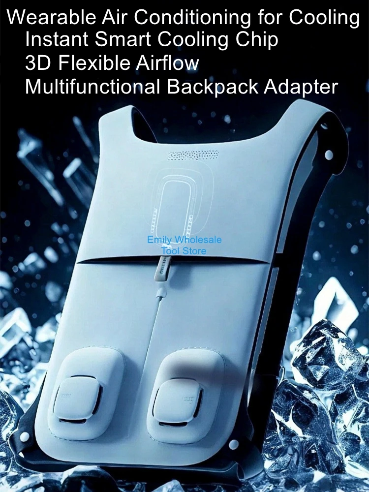 

Semiconductor-cooled cooling vests, cooling back pads, and fans for outdoor construction sites