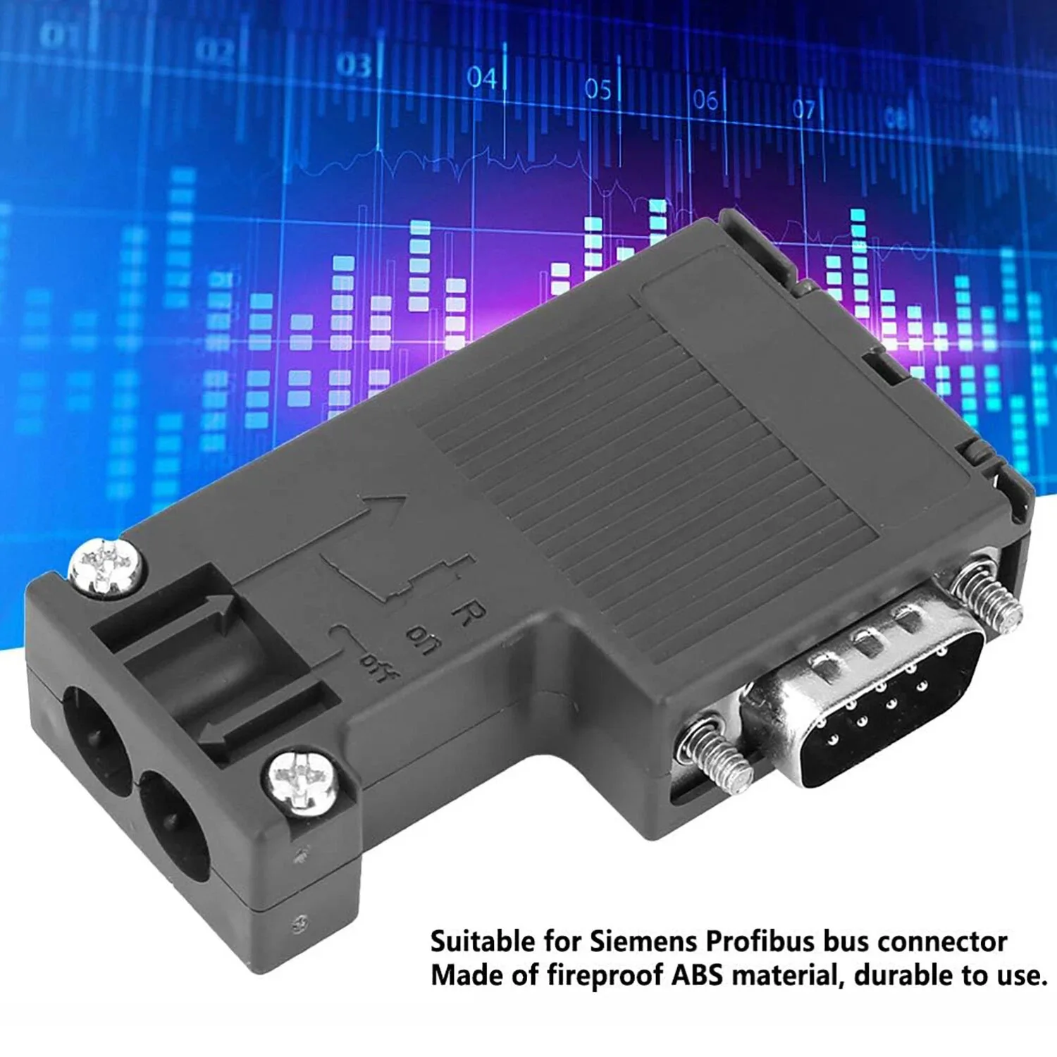 For Siemens Profibus DP DP Network Interface Profibus DP Connector Stable Signal Transmission Neat Internal Circuit Layout