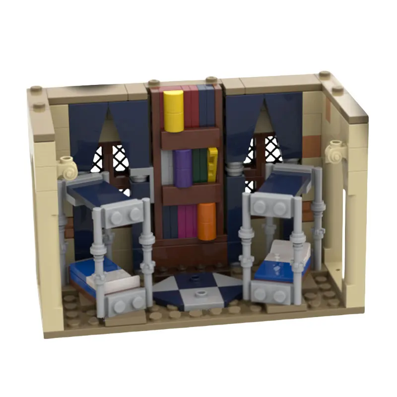 Arresto del senato e duelo architettura modello MOC Building Blocks fai da te assemblare mattoni display giocattoli creativi educativi regali di Natale